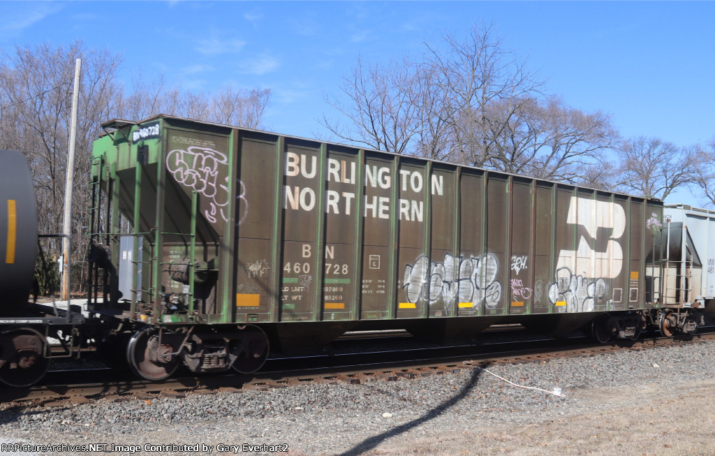 BN 460728 - Burlington Northern  (BNSF)